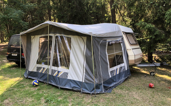 Аренда палатки для дома на колёсах